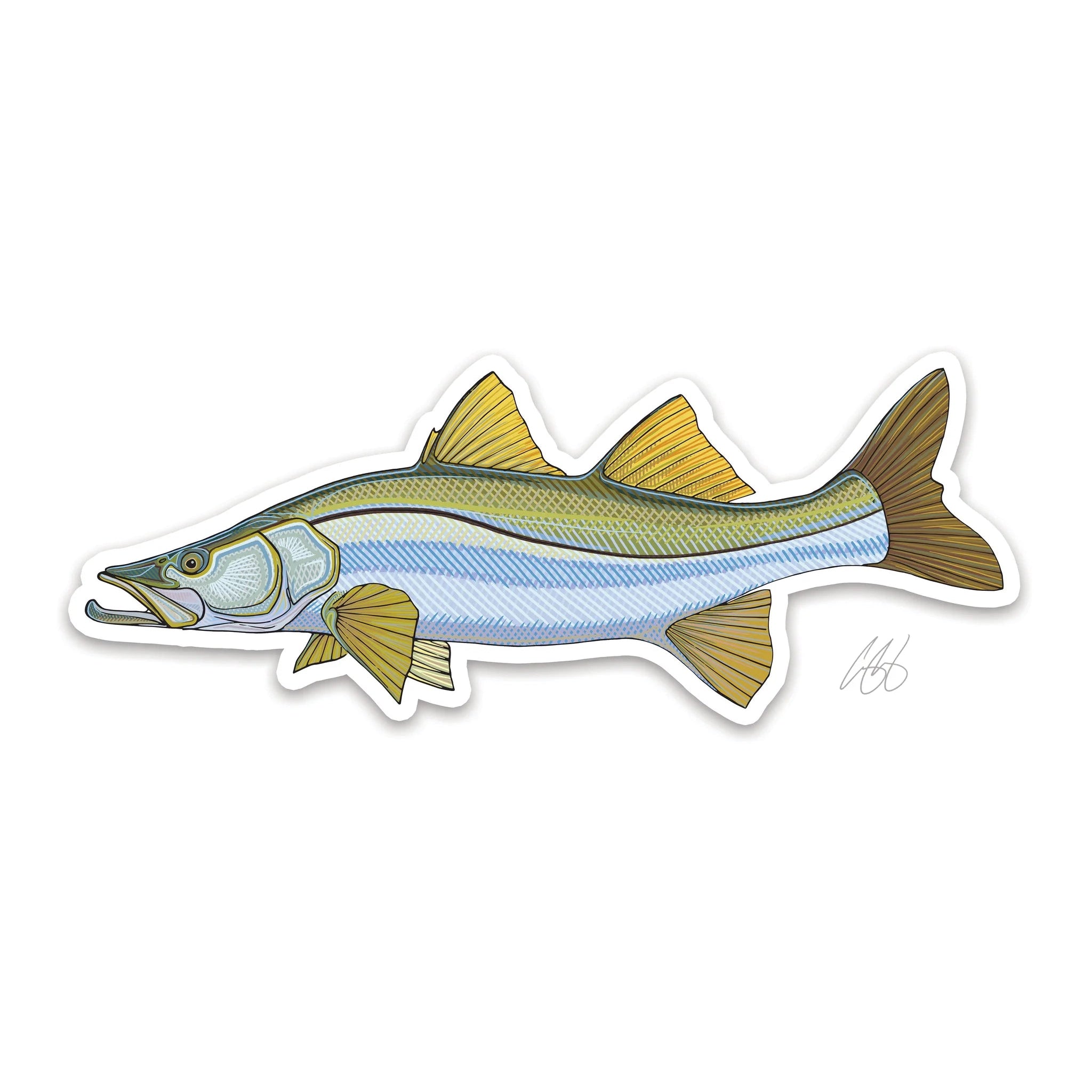 Underwood Snook Sticker