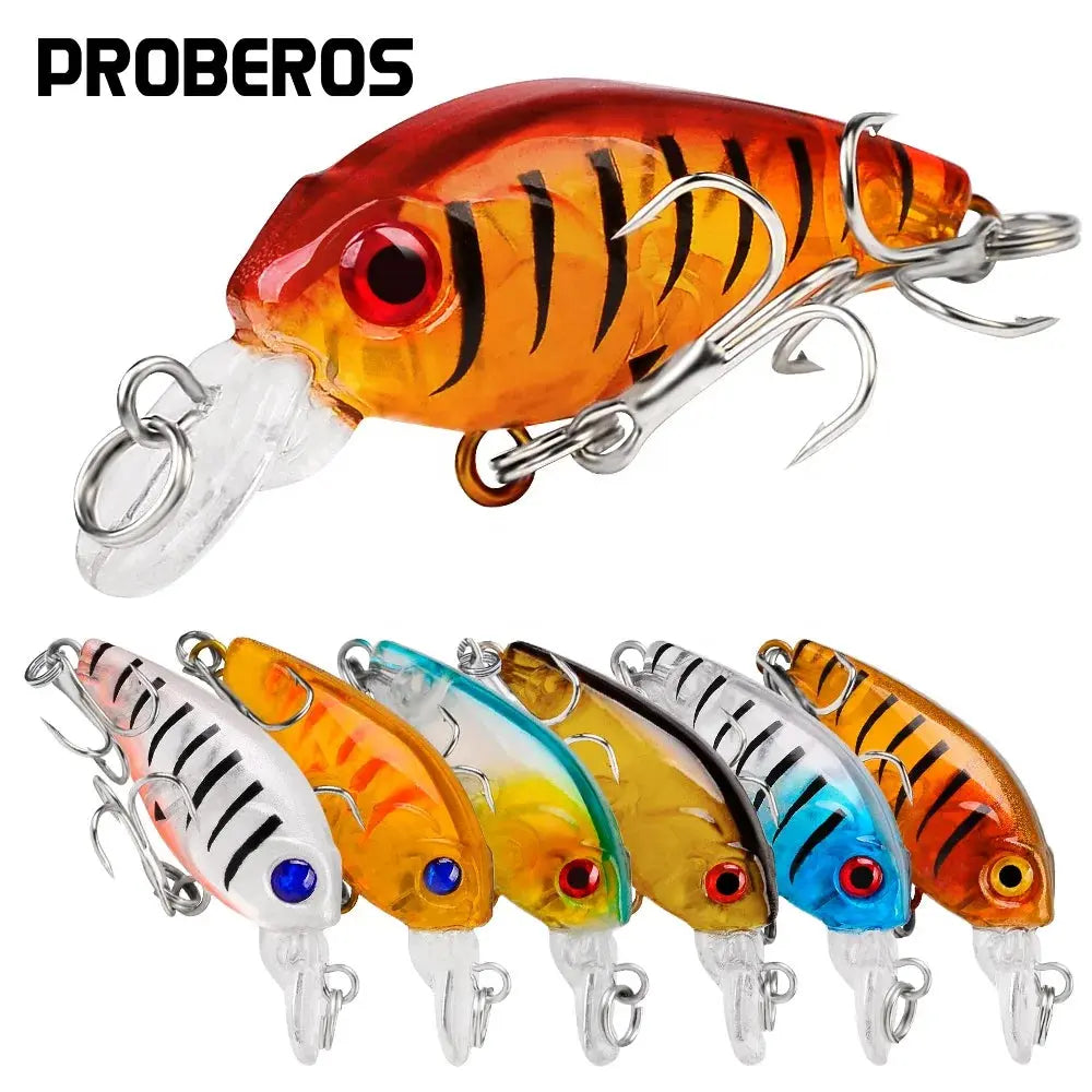 Lureswholesale® Sinking Minnow 4.5cm 3.5g Mini Crank Bass Bait Fishing Lure