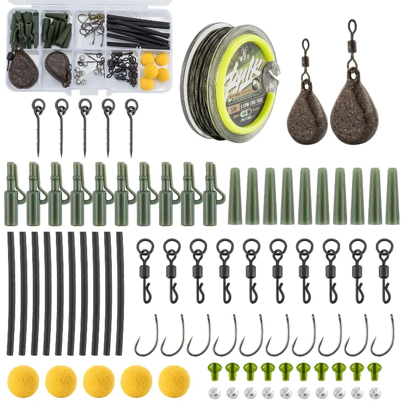 Dr.Fish 84pcs Carp Fishing Rig Making Kit