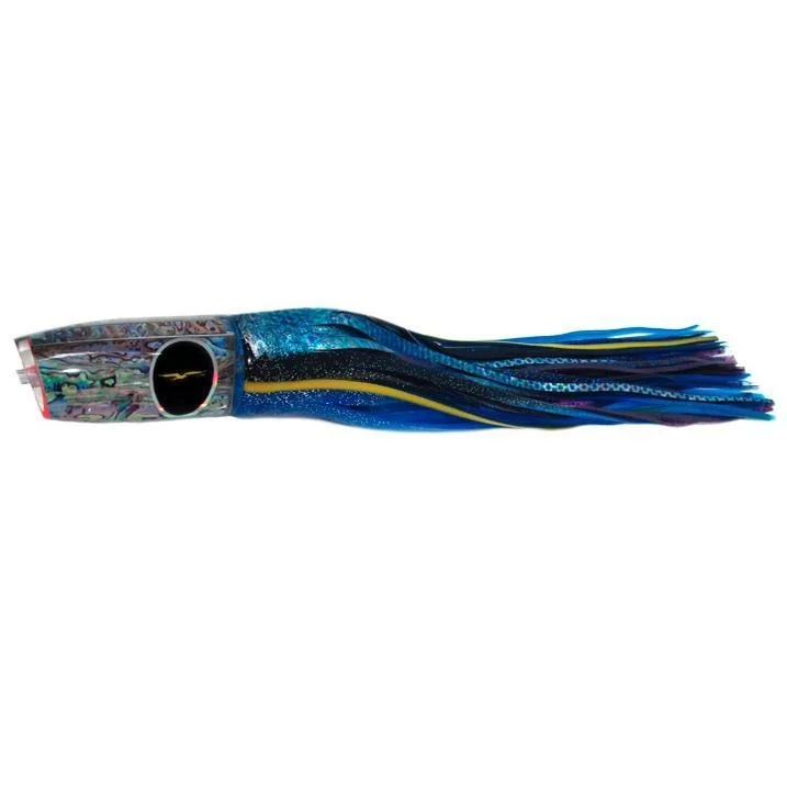 Black Bart Super Plunger Heavy Tackle Lure - Black Blue Dot/Purple Fleck