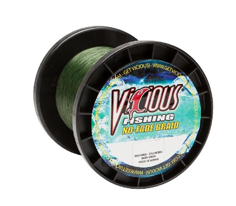 Vicious No-Fade Green Braid - 1500 Yards