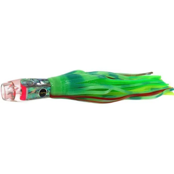 Black Bart Pro Jet Light Tackle Lure - Glow/Green Chartreuse Dot