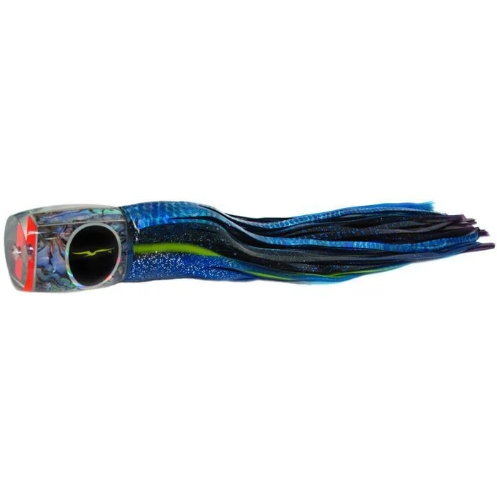 Black Bart Marlin Candy Medium Heavy Tackle Lure - Black Blue Dot/Purple Fleck