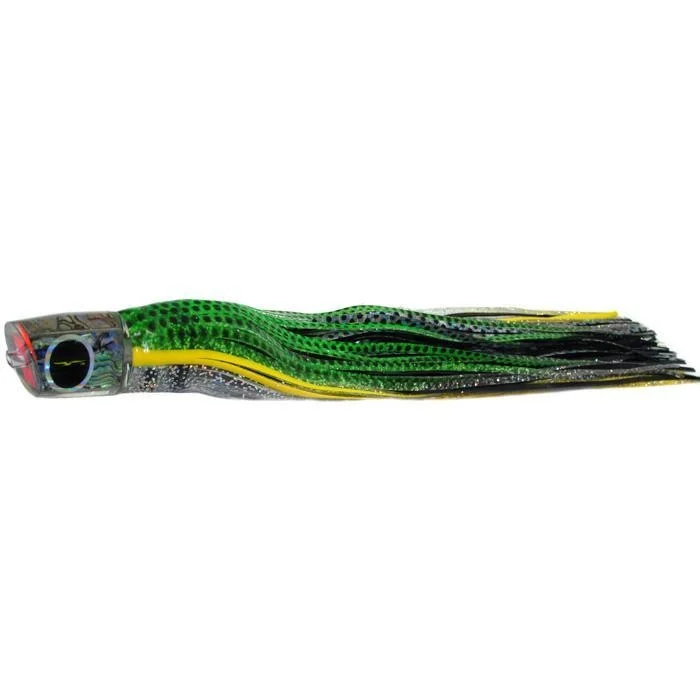 Black Bart RPP Medium Heavy Tackle Lure - Green/Black Dot