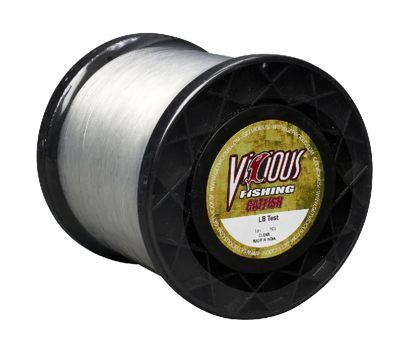 Vicious Catfish Clear Mono - 1LB Spool