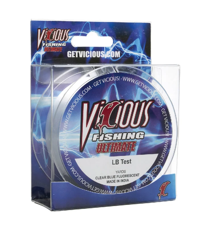 Vicious Ultimate Clear Blue Fluorescent Mono - 330 Yards