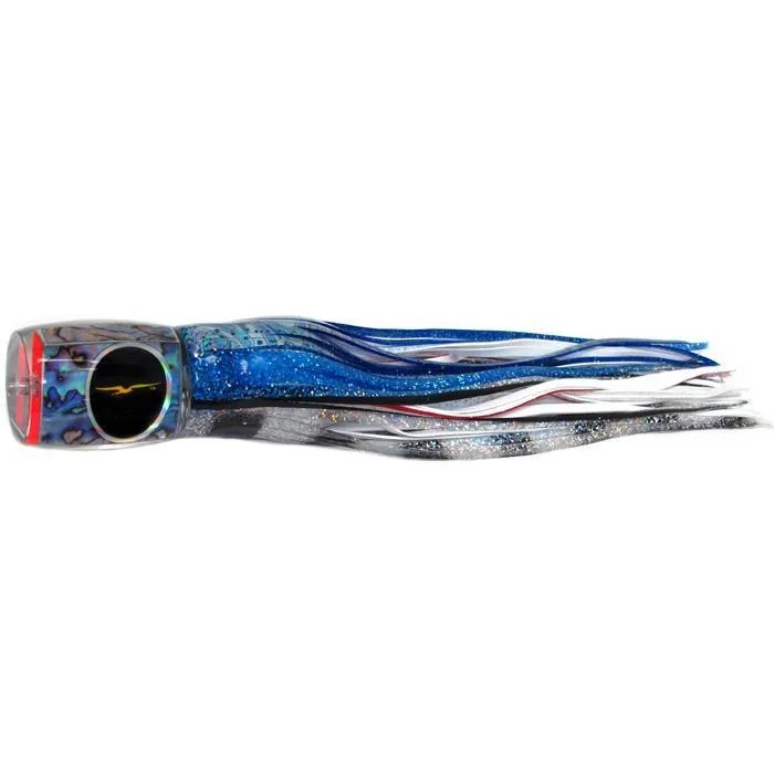 Black Bart Marlin Candy Medium Heavy Tackle Lure - Blue/White