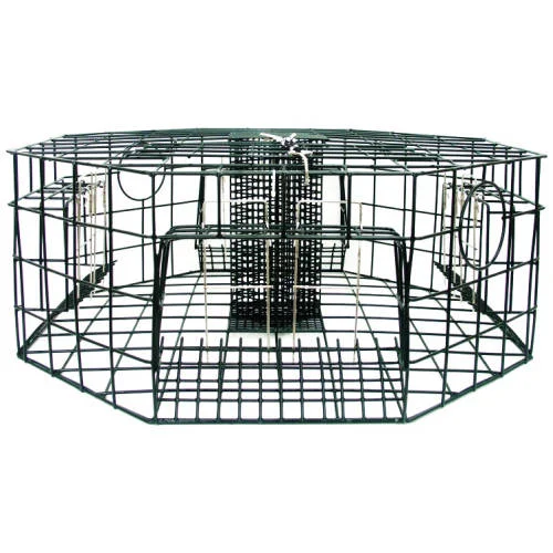 Beau Mac SMI Crab Trap Octagon 30  X 12  with Bait Cage