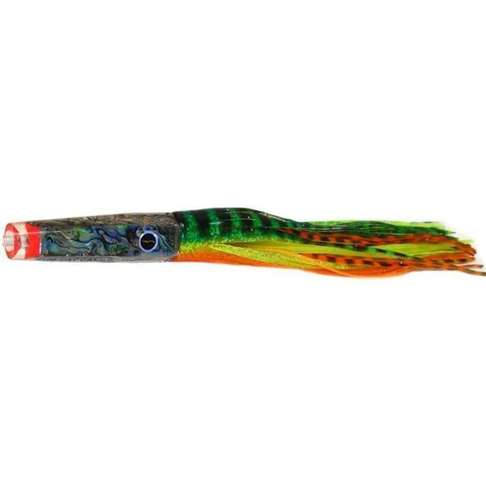 Black Bart Rum Cay Candy Light Tackle Lure - Green Orange Tiger/Orange Yellow Tiger