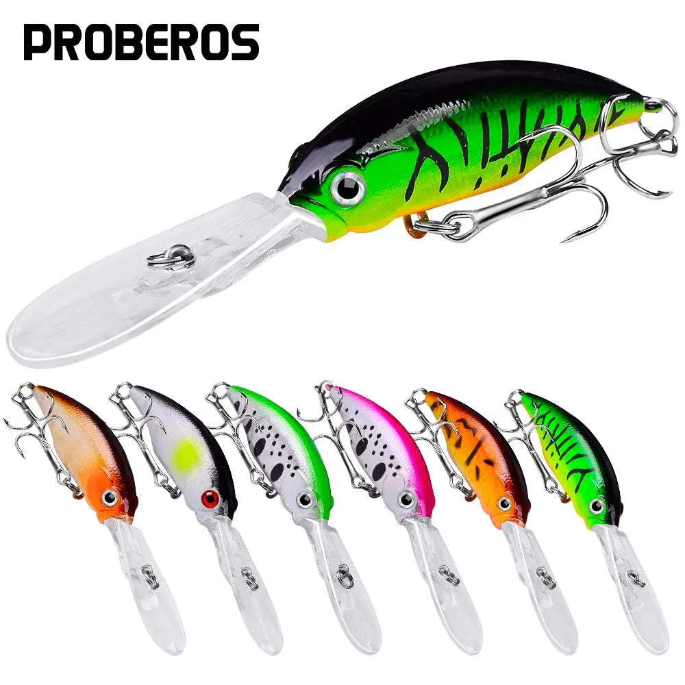 Lureswholesale® Floating Minnow Lure 10cm 8g Artificial Hard Plastic Jerkbait