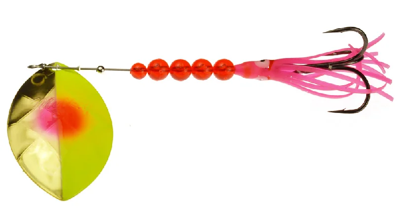 Brass Chartreuse Cerise Dot Daybreak