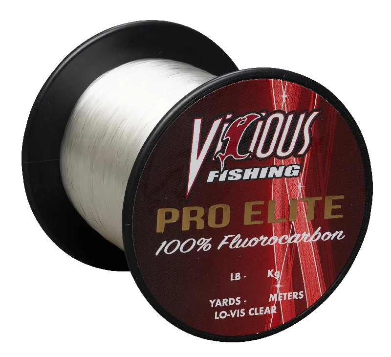 Vicious Pro Elite 100% Japanese Fluorocarbon - 500 Yards