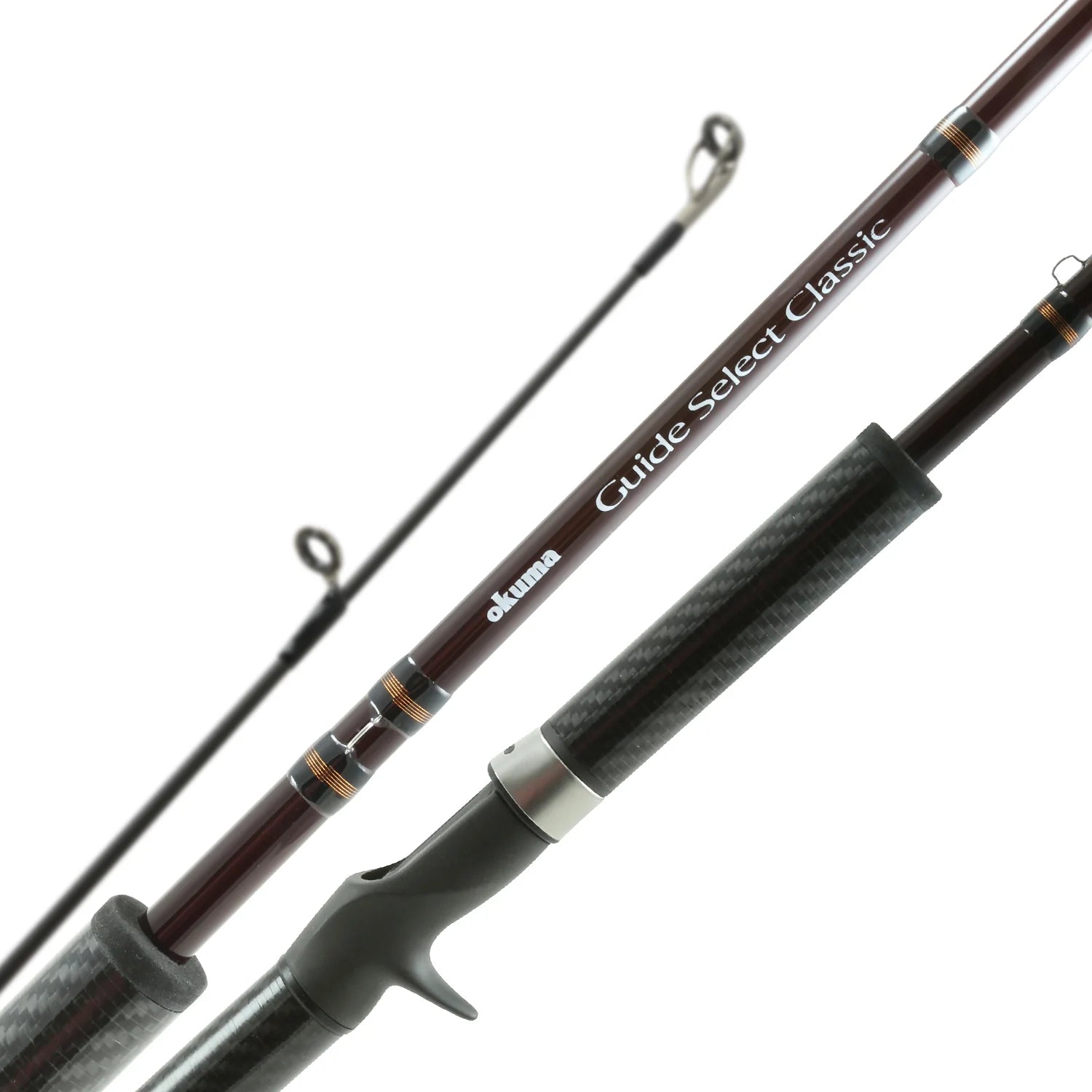 Guide Select Classic Series 1 Piece Medium 24-Ton Moderate Ed Carbon Rod for Pnw Salmon Carbon Fiber