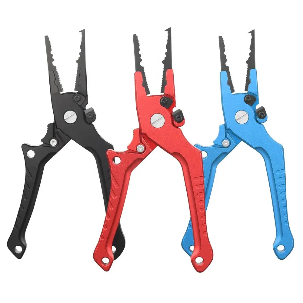 Lureswholesale® Aluminum Fishing Accessories Control Tool Pliers & Fish Gear Gripper Set