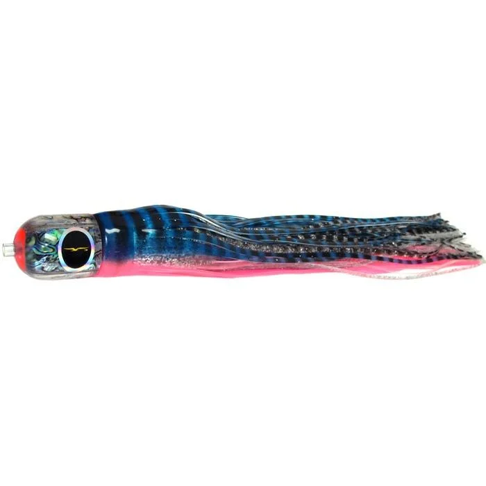 Black Bart Punisher Medium Heavy Tackle Lure - Blue Pink Tiger/Silver Tiger