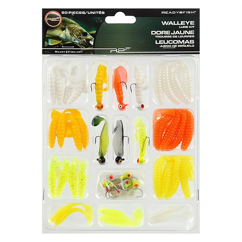 Walleye Jig Soft Bait Kit South Bend R2FK2-WLEYE