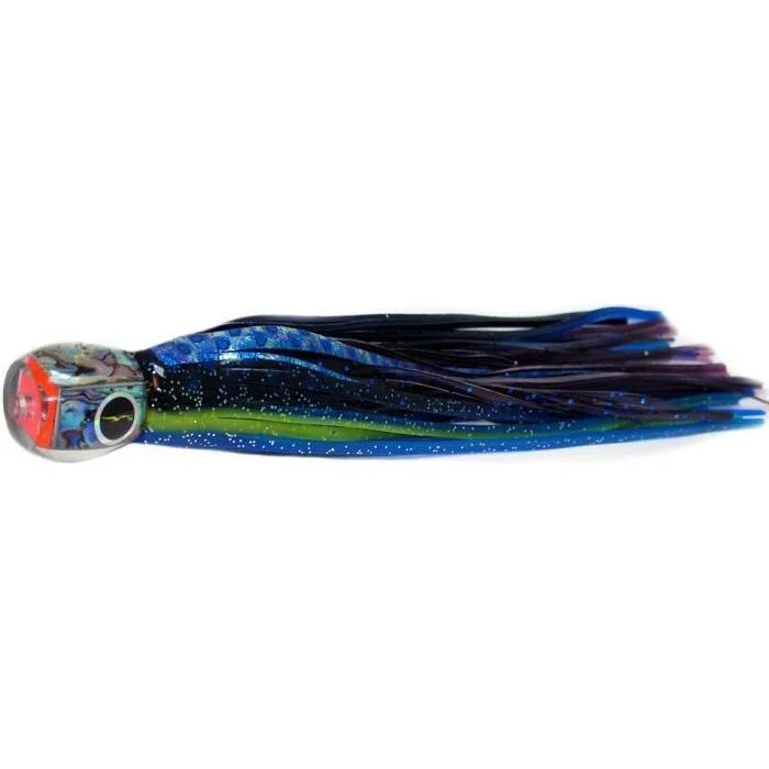 Black Bart Tuna Candy Light Tackle Lure - Black-Blue Dot/Purple Blue Dot