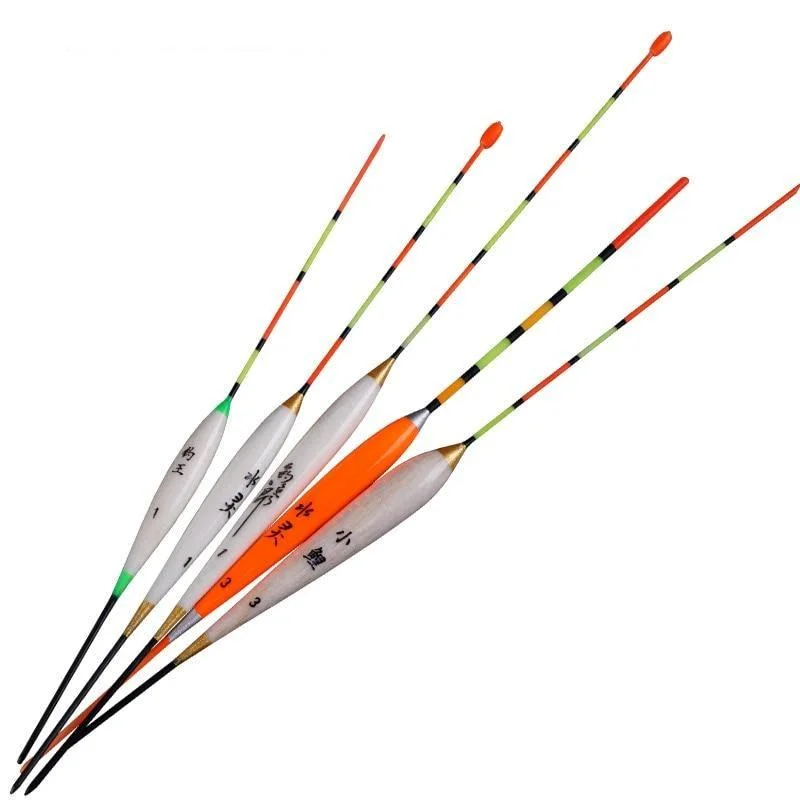 5pcs Shallow Water Fishing Floats