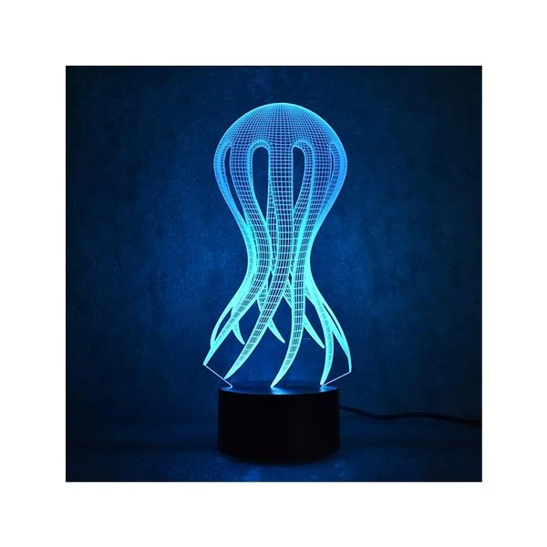 Octopus 3D Lamp