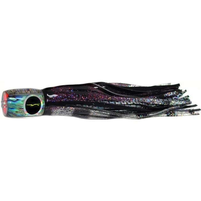 Black Bart Mahi Candy Medium Tackle Lure - Purple/Black Dot