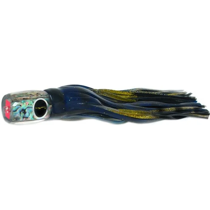 Black Bart Striper Candy Medium Heavy Tackle Lure - Yellowfin/Silver Gold Black