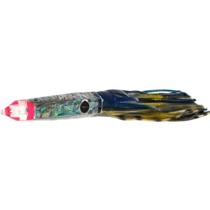 Black Bart Wahoo Candy Medium Heavy Tackle Lure - Yellowfin/Silver Gold Black