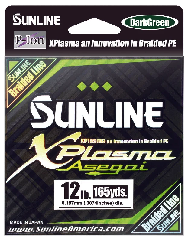 Sunline Xplasma Asegai Green Braided Line 165 Yards