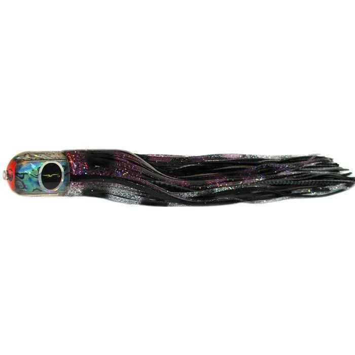 Black Bart Punisher Medium Heavy Tackle Lure - Purple/Black Dot