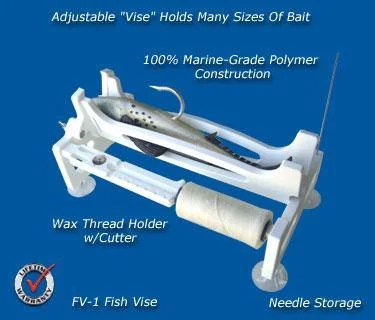 Live Bait & Bait Rigging/Fish Vise - FV-1