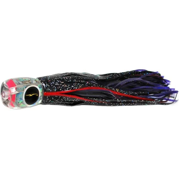 Black Bart Tahitian Prowler Medium Tackle Lure - Black/Purple Foil