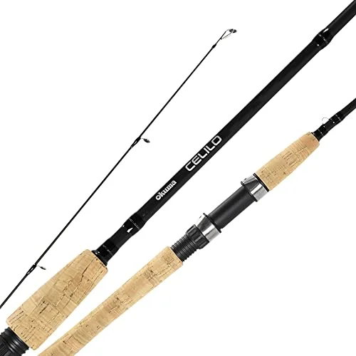 Okuma Fishing Tackle Celilo Specialty B Series Trolling Rod 6ft Ultra Light Moderate 2 Pieces CE-S-602ULb