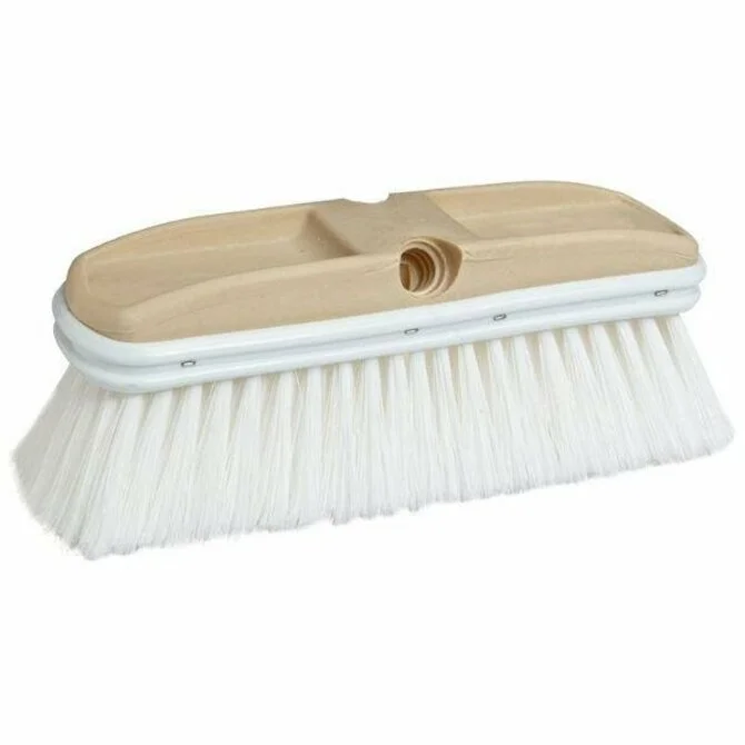 Weiler - 9-1/2" X 2-3/4" Block Size, Flagged White Polystyrene Fill, Vehicle Care Wash Brush