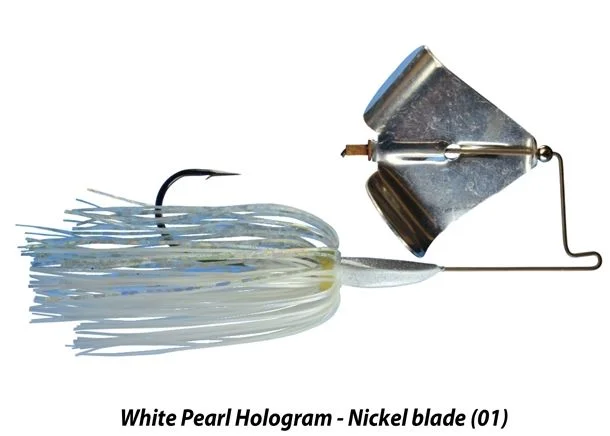 White Pearl Hologram/ Nickle Blade