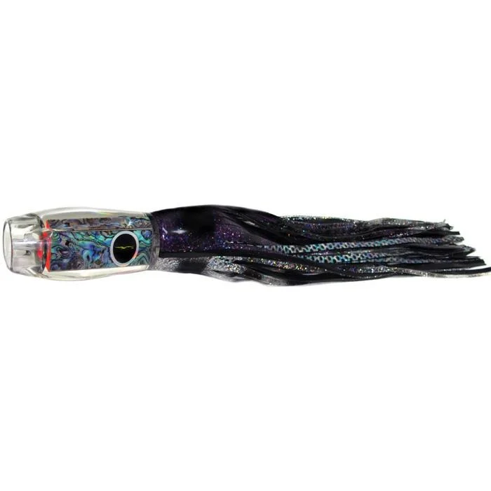 Black Bart Kona ProJet Medium Heavy Tackle Lure - Purple/Black Dot