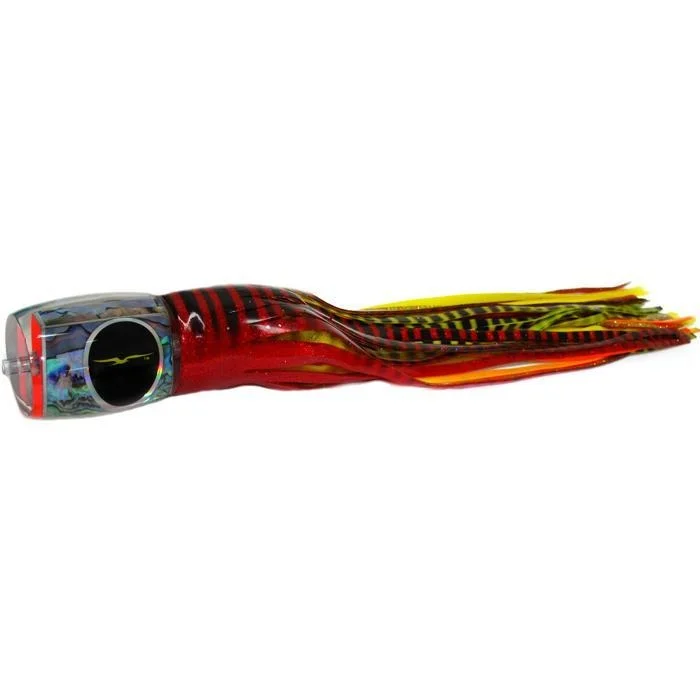 Black Bart Marlin Candy Medium Heavy Tackle Lure - Red Tiger/Yellow Tiger