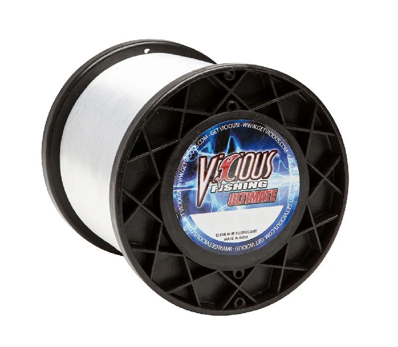 Vicious Ultimate Clear Blue Fluorescent Mono - 1LB Spool