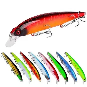 Lureswholesale® Minnow Fishing Lure 3D Lifelike Eyes