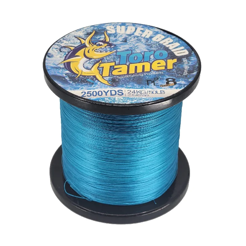 Toro Tamer 8 Strand Solid Braid 2500YD