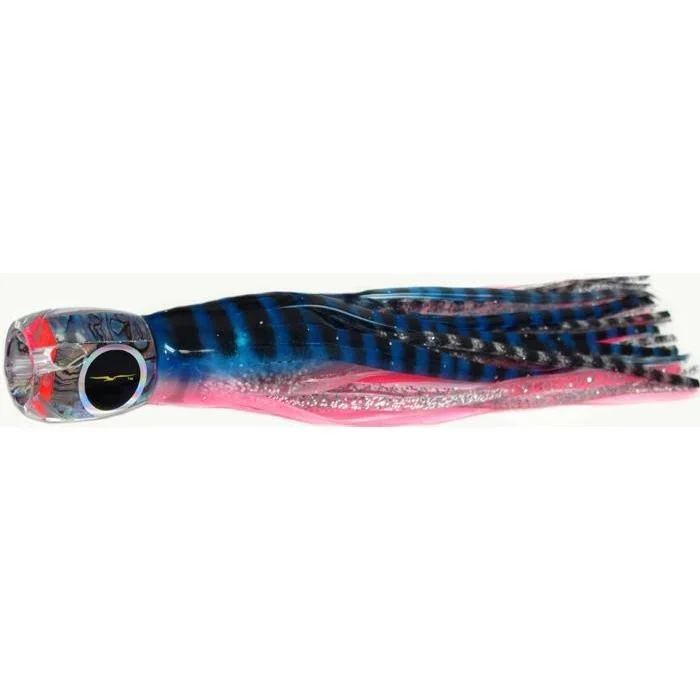 Black Bart Tahitian Prowler Medium Tackle Lure - Blue Pink Tiger/Silver Tiger