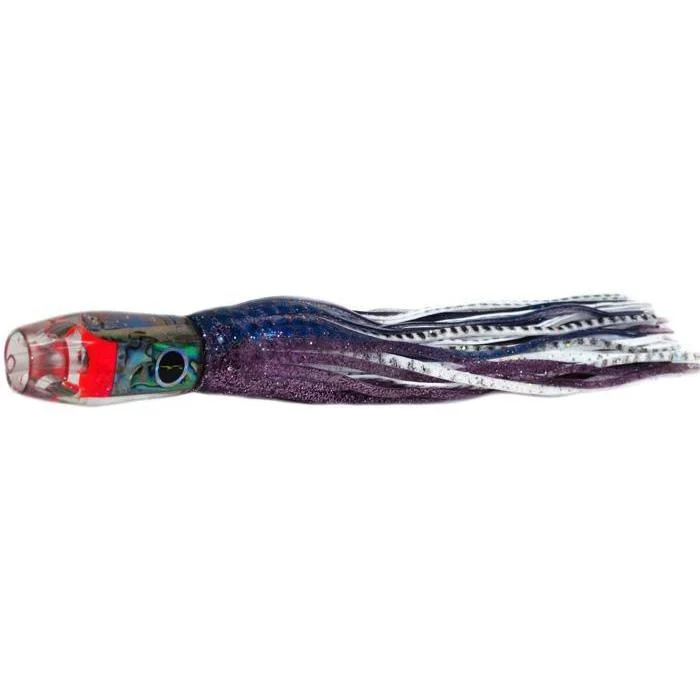 Black Bart Pro Jet Light Tackle Lure - Purple Dot/White Dot