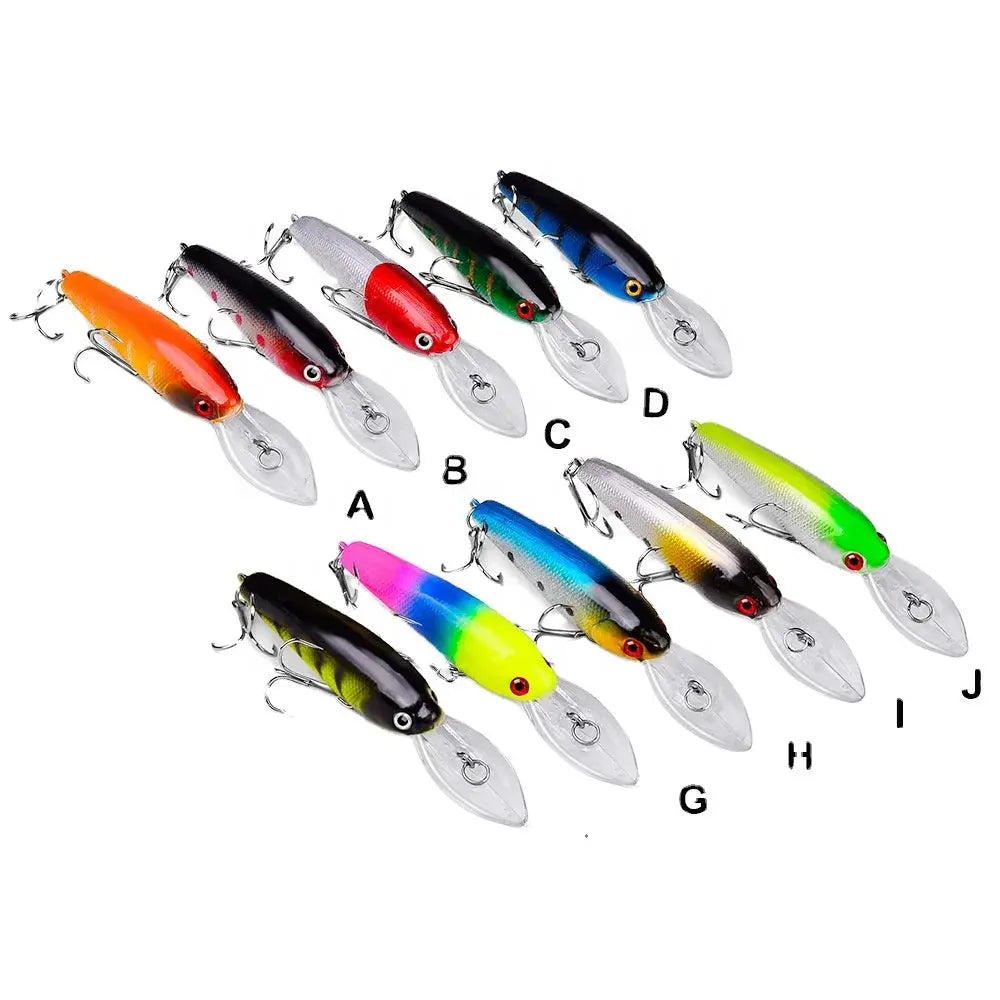 Lureswholesale® Minnow Salt Swimbait Wobbler Saltwater Fishing Lures