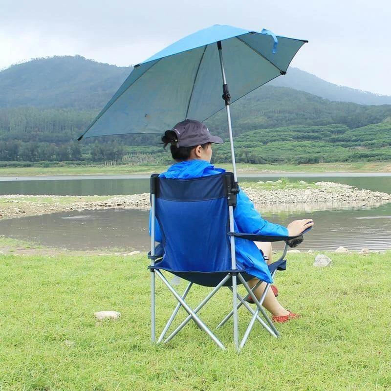 Portable Folding Umbrella with Universal Clamp