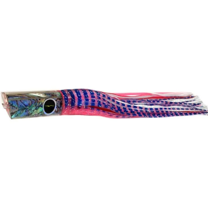 Black Bart Kona Classic Tube Medium Heavy Tackle Lure - Pink Tiger/White