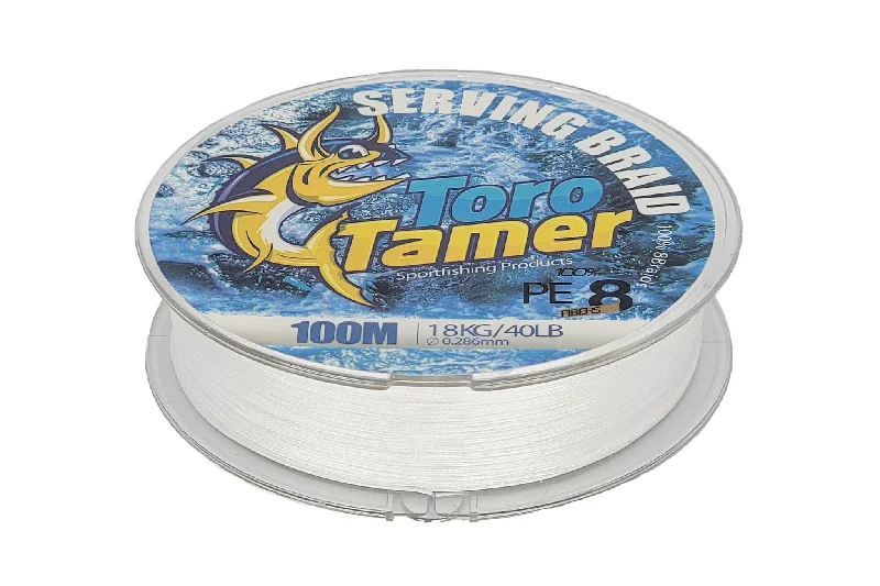 Toro Tamer 8 Strand Hollow Serving Braid 100m