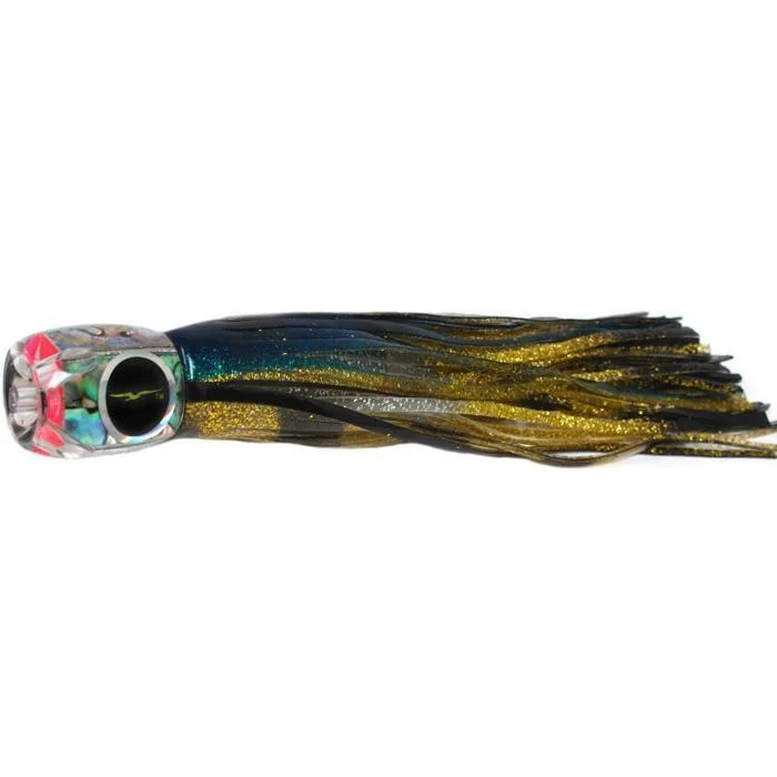 Black Bart Tahitian Prowler Medium Tackle Lure - Yellowfin/Silver Gold Black