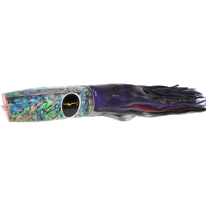 Black Bart Madeira Mama Heavy Tackle Lure - Purple/Black Dot