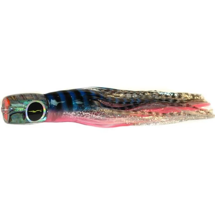 Black Bart Mahi Candy Medium Tackle Lure - Blue Pink Tiger/Silver Tiger