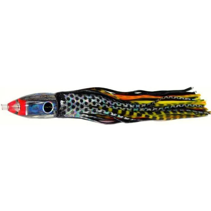 Black Bart Tuna XXX Light Tackle Lure - Black Dot/Yellow Tiger