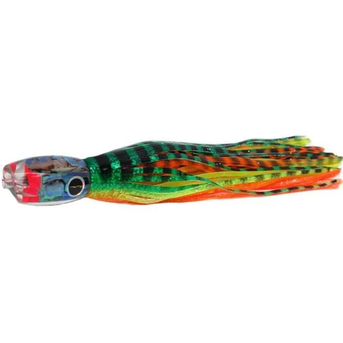 Black Bart Pelagic Breakfast Light Tackle Lure - Green Orange Tiger/Orange Yellow Tiger