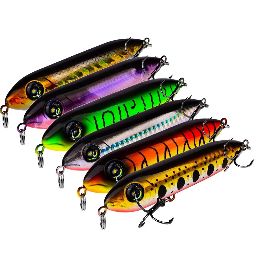 Lureswholesale® Popper 100mm 12g Super Spook Topwater Fishing Lure